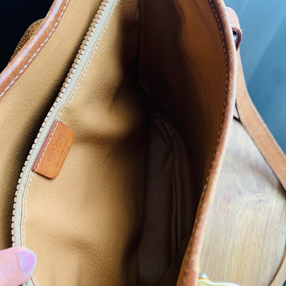 Celine Vintage Macadam Mini Tote Bag - Picture 4 of 7